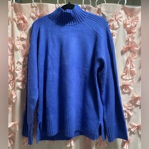 LOFT Large NWT Slouchy Turtleneck Tunic Sweater